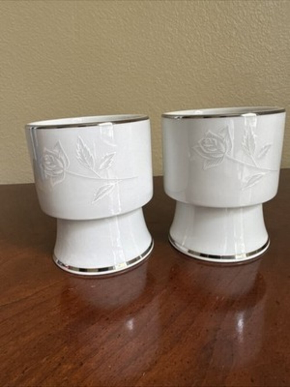 Treasure Chest Porcelain Candle Holders Eternal Rose -2